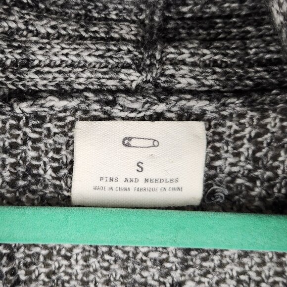 Urban Outfitters Pins and Needles Wool Blend Fuzzy Knit Cardigan Sweater sz S - Picture 8 of 10